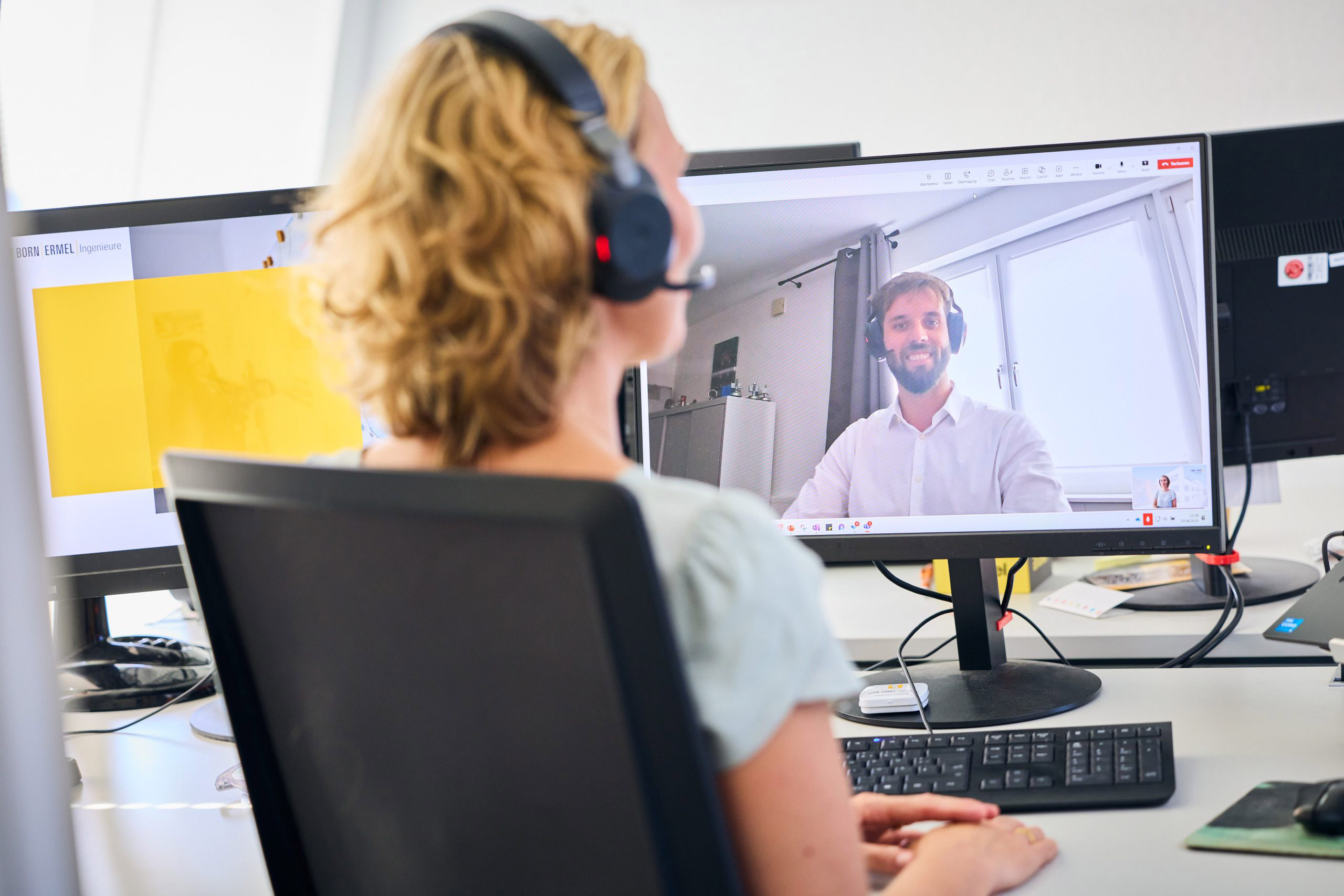 Digitales Bewerbungsgespräch